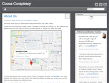 Tablet Screenshot of cocoaconspiracy.com